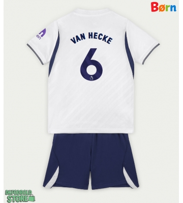 Tottenham Hotspur Jan Paul van Hecke #6 Replika Babytøj Hjemmebanesæt Børn 2026-27 Kortærmet (+ Korte bukser)